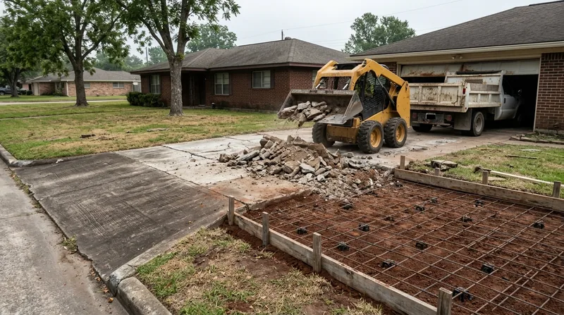 Concrete Removal & Replacement Beaumont