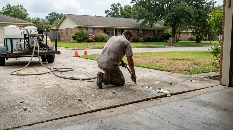 Concrete Leveling & Slab Lifting Beaumont